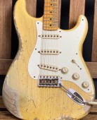Fender 2020 Custom Shop Stratocaster 57 Heavy Relic Faded Nocaster Blonde